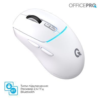 Миша бездротова OfficePro White (M468W) [615521]