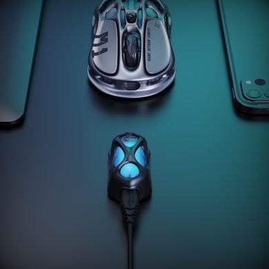 Миша GravaStar Mercury M1 Pro, magnesium alloy body, BT/WL/USB-A, RGB, Gunmetal Gray (GRAVASTARM1PRO_GRY) [104109]