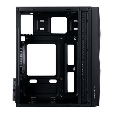 Корпус Prologix E113 Tempered Glass&Mesh Black (E113 Black) [612895]