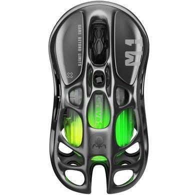 Миша GravaStar Mercury M1 Pro, magnesium alloy body, BT/WL/USB-A, RGB, Gunmetal Gray (GRAVASTARM1PRO_GRY) [104109]