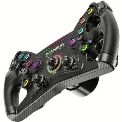 Кермо MOZA Racing KS Steering for PC, 30см., 10кн., RGB (RS047_Moza) [402495]