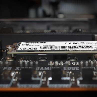 Накопичувач SSD 480GB Patriot P310 M.2 2280 PCIe NVMe 3.0 x4 TLC (P310P480GM28) [608101]