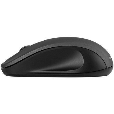 Мишка Modecom MC-WM10S, бездротова, 3кн., 1600dpi, Silent, чорна (M-MC-WM10S-100) [401158]