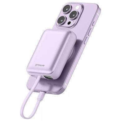 Універсальна мобільна батарея Proove Neutron 22.5W 10000mAh Purple (PBNE22022209) [618431]