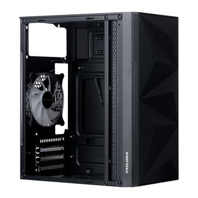 Корпус Prologix E113 Tempered Glass&Mesh Black (E113 Black) [612895]