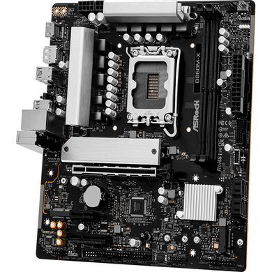 Материнська плата AsRock (1851/B860, 2*DDR5, PCIex16, HDMI/DP, 4xSATA, 2xM.2, 2.5Glan, 7.1ch, mATX) (B860M-X) [402700]