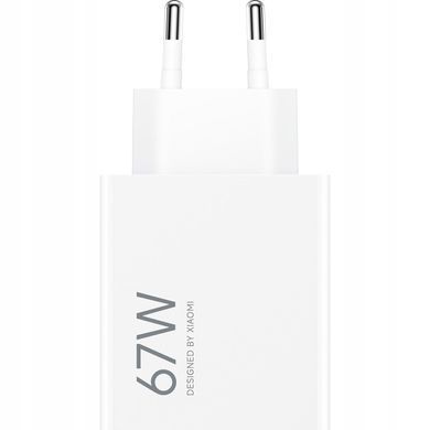 Зарядний пристрій Xiaomi 67W HyperCharge USB-A White (BHR07SKEU) [620223]
