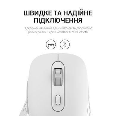 Миша бездротова OfficePro White (M230W) [606685]