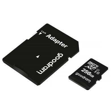 Memory card Secure Digital Micro256Gb GoodRAM UHS-I (class 10) + Adapter (M1AA-2560R12) [405713]