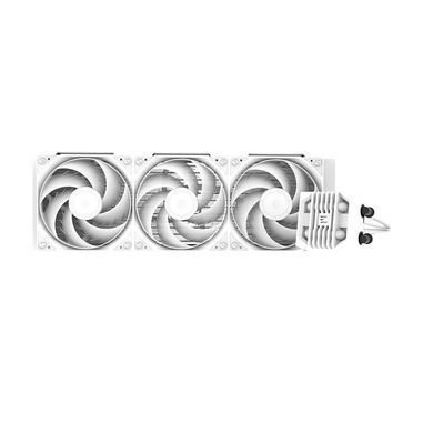 Система рідинного оxолодження Zalman Alpha 2SE A36 ARGB, LGA1851, 1700, 1200, 115x, AM5, AM4, TDP 350W, білий (ALPHA2SEA36WHITE) [113171]