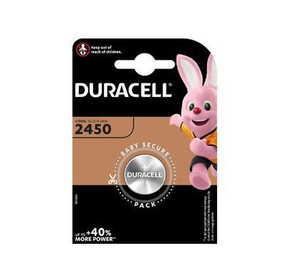 Батарейка Duracell CR2450 3V літієва (1шт) (5000394030428) [806646]