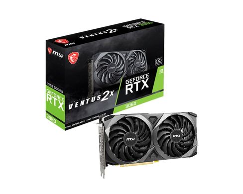 Відеокарта MSI GeForce RTX 3060 12GB GDDR6 VENTUS 2X OC (912-V397-214)