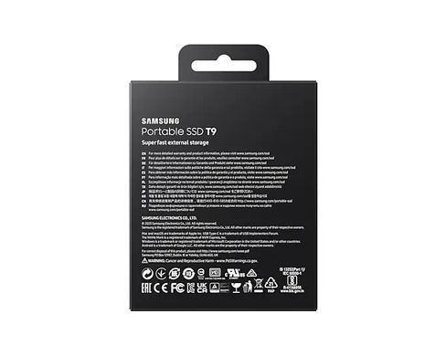 Портативний SSD Samsung 2TB USB 3.2 Gen 2 Type-C T9 (MU-PG2T0B/EU) [109619]