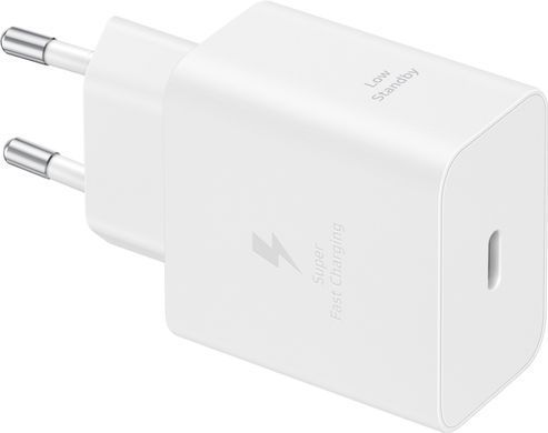 Мережевий зарядний пристрій Samsung EP-T4511 45W USB-C White (EP-T4511XWEGEU) [619655]