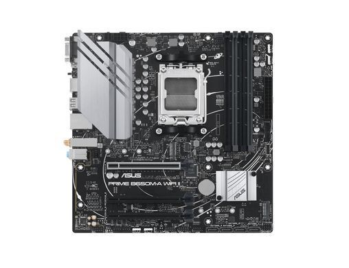 Материнcька плата ASUS PRIME B650M-A WIFI II sAM5 B650 4xDDR5 M.2 D-Sub HDMI DP Wi-Fi BT mATX (90MB1EG0-M0EAY0) [109086]