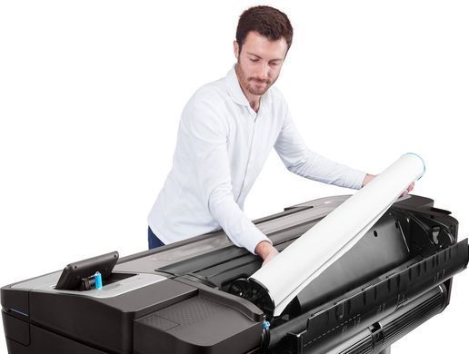 Принтер HP DesignJet T1700dr 44" (W6B56A) [16385]