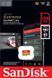 Карта пам'яті SanDisk microSD 128GB C10 UHS-I U3 R190/W90MB/s Extreme V30 (SDSQXAA-128G-GN6MN) [108918], фото 3