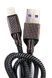 Кабель Dengos USB - Lightning (M/M) 4A 1 м Black (NTK-L-KPR-USB3-BLACK) [603830], фото 1