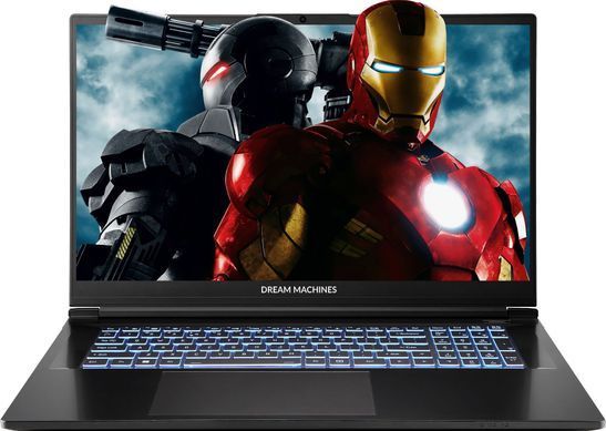 Ноутбук Dream Machines RG5060-17 17.3QHD IPS, Intel i9-14900HX, 32GB, F1TB, NVD5060-8, DOS, чорний (RG5060-17UA29) [113569]