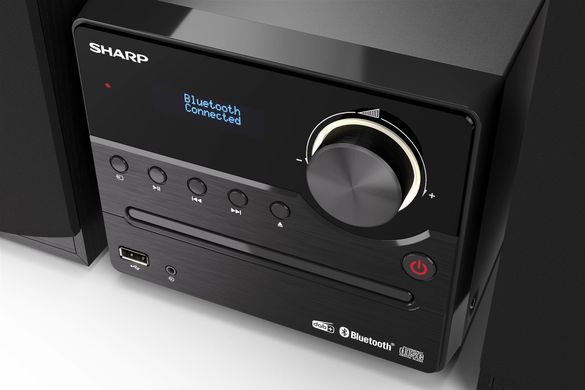 Мікросистема Sharp Micro Sound System Black (XL-B517D(BK)) [617148]
