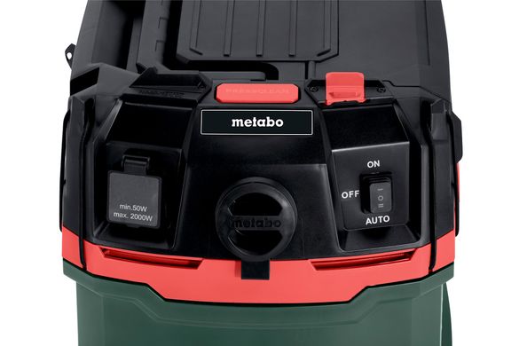 Metabo Пилосос професійний ASA 30 L PC 1200Вт 225мБар бак 30л 10.8кг (602086000)