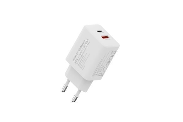 Зарядний пристрій DIGITUS 1хUSB-C, 1хUSB-A, 20W (DA-10300) [113495]