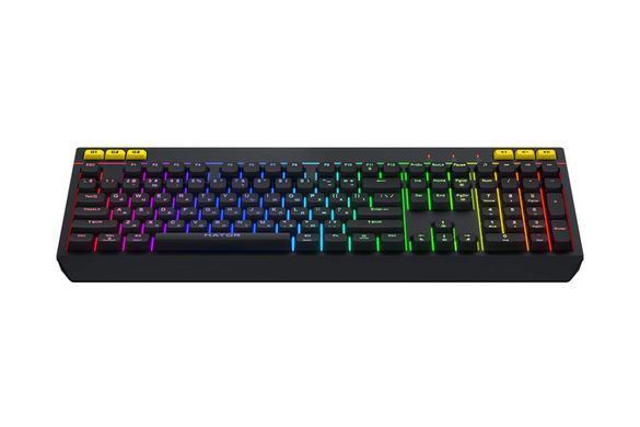 Клавіатура Hator Icefall Black (HTK402UA) [614143]
