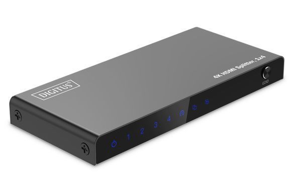 Відеосплітер DIGITUS HDMI (INx1 - OUTx4), 4K (DS-55337) [113102]