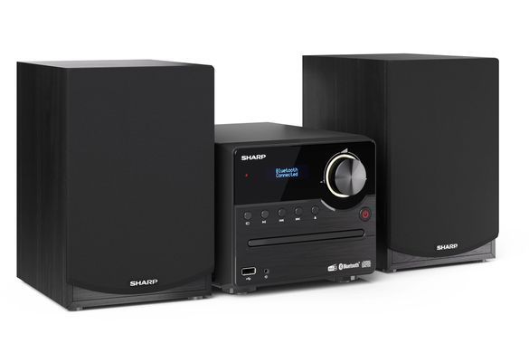 Мікросистема Sharp Micro Sound System Black (XL-B517D(BK)) [617148]