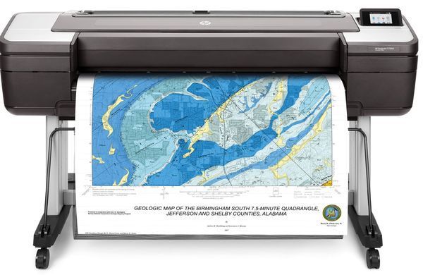 Принтер HP DesignJet T1700dr 44" (W6B56A) [16385]