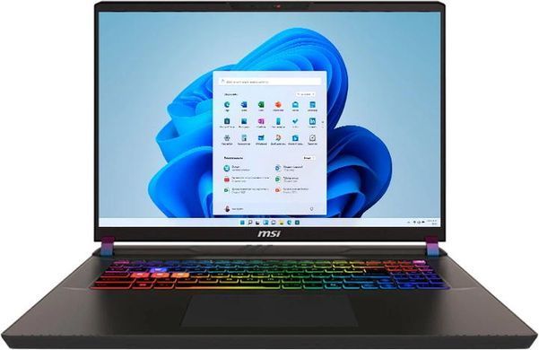 Ноутбук MSI Vector 17 HX AI A2XWIG-043UA 17" QHD+, Intel U9-275HX, 32GB, F1TB, NVD5080-16, W11, чорний (9S7-17S372-043) [101180]