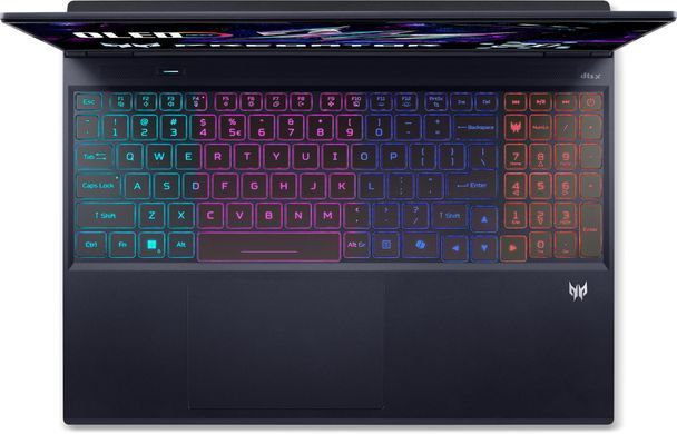 Ноутбук Acer Predator Helios Neo 16S PHN16S-I51 16" OLED, Intel U9-386H, 64GB, F2TB, NVD5060-8, Lin, чорний (NH.U3VEU.006) [114329]