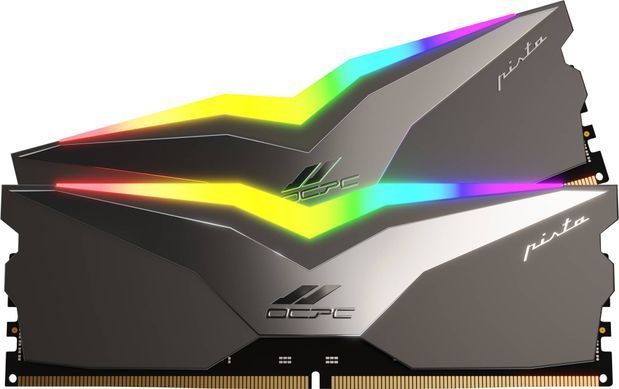DDR5 32Gb 6200MHz (2*16Gb) OCPC PISTA RGB C36 Titan, Retail Kit (MMPT2K32GD562C36T) [401083]