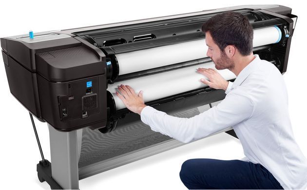Принтер HP DesignJet T1700dr 44" (W6B56A) [16385]