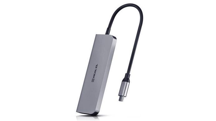 USB-хаб REAL-EL CQ-700 4 ports (EL123110002) [605109]