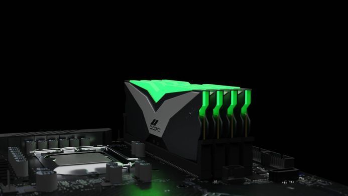 DDR5 32Gb 6200MHz (2*16Gb) OCPC PISTA RGB C36 Titan, Retail Kit (MMPT2K32GD562C36T) [401083]