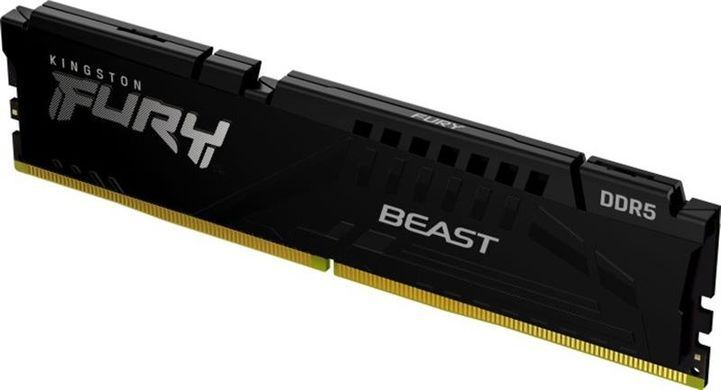 Модуль пам`яті DDR5 32GB/5600 Kingston Fury Beast Black (KF556C40BB-32) [607525]