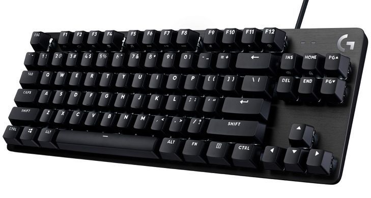 Клавiатура Logitech G413 TKL SE Corded Mechanical Gaming Keyboard Black (920-010446) [605929]
