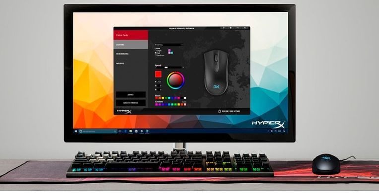 Миша HyperX Pulsefire Core RGB Black (4P4F8AA) [606434]