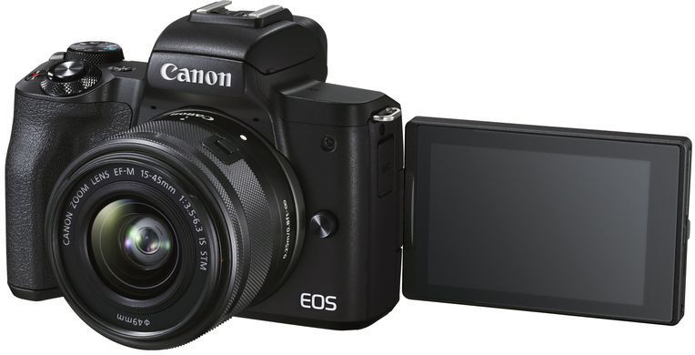 Цифр. фотокамера Canon EOS M50 Mk2 + 15-45 IS STM Kit Black (4728C043) [17582]