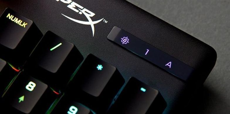 Клавіатура HyperX Alloy Origins Aqua RGB PBT ENG/UKR Black (639N5AA) [605955]