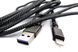 Кабель Dengos USB - Lightning (M/M) 4A 1 м Black (NTK-L-KPR-USB3-BLACK) [603830], фото 2