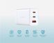 Зарядний пристрій мережевий D-Link 65Вт GaN 2хUSB-С, 1xUSB-A, білий (DCP-651) [111307], фото 6