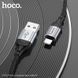 Кабель HOCO X102 Fresh charging data cable iP Black (6942007608756) [805372], фото 8