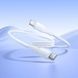 Кабель HOCO X120 Beneficio 60W charging data cable C to C White (6942007658935) [806393], фото 4