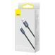 Кабель Baseus Crystal Shine Series Fast Charging Data Cable USB to Type-C 100W 2m Black (CAJY000501) [803295], фото 2