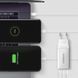 Мережевий зарядний пристрій AXAGON, 3x port (USB + dual USB-C), PD3.0/QC4+/PPS/Apple, 65W, Білий (ACU-DPQ65W) [502987], фото 6
