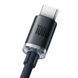 Кабель Baseus Crystal Shine Series Fast Charging Data Cable USB to Type-C 100W 2m Black (CAJY000501) [803295], фото 3