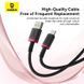 Кабель Baseus Dura Series Fast Charging Cable USB to Type-C 60W 1m Red+Black (P10377802U01-01) [804361], фото 10