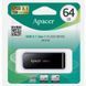Флеш-накопичувач Apacer USB 3.2 Gen 1 AH356 64GB Black (AP64GAH356B-1) [803079], фото 2